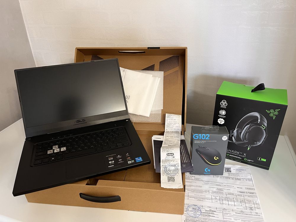 Asus tuf dasf f15 +подарок