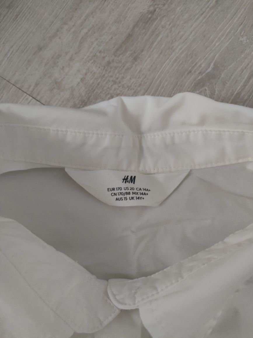 Рубашки H&M р170 2 шт