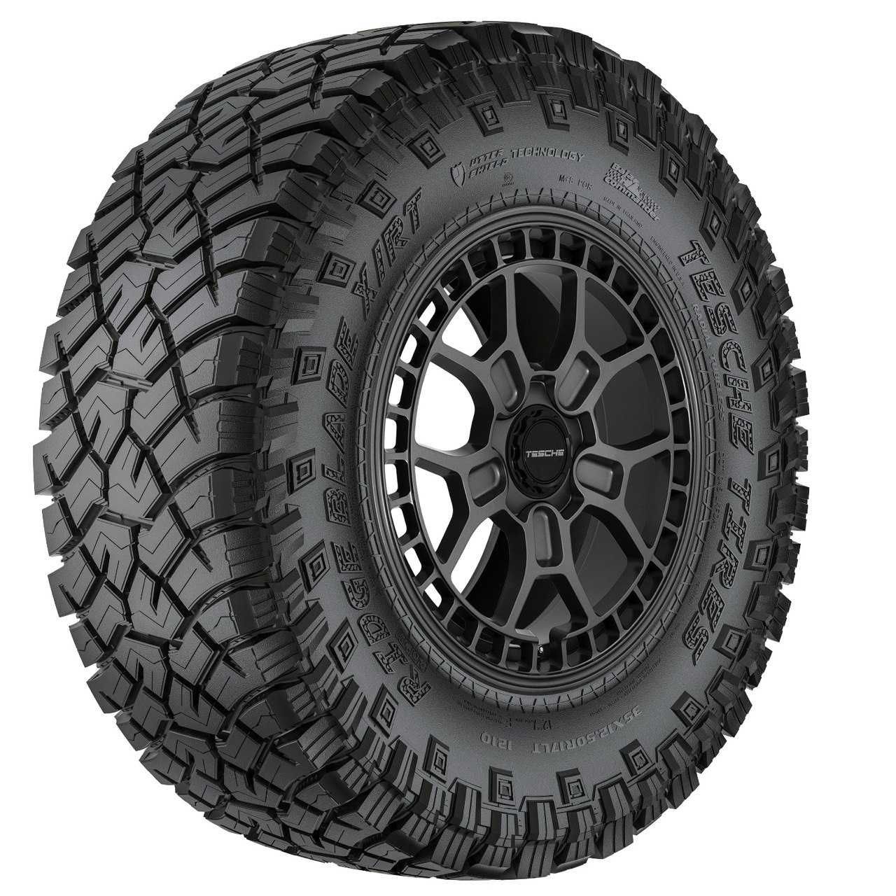 265/70R17 LT 121/118Q 12PR — Tesche Tires Ridge Blade X/RT
