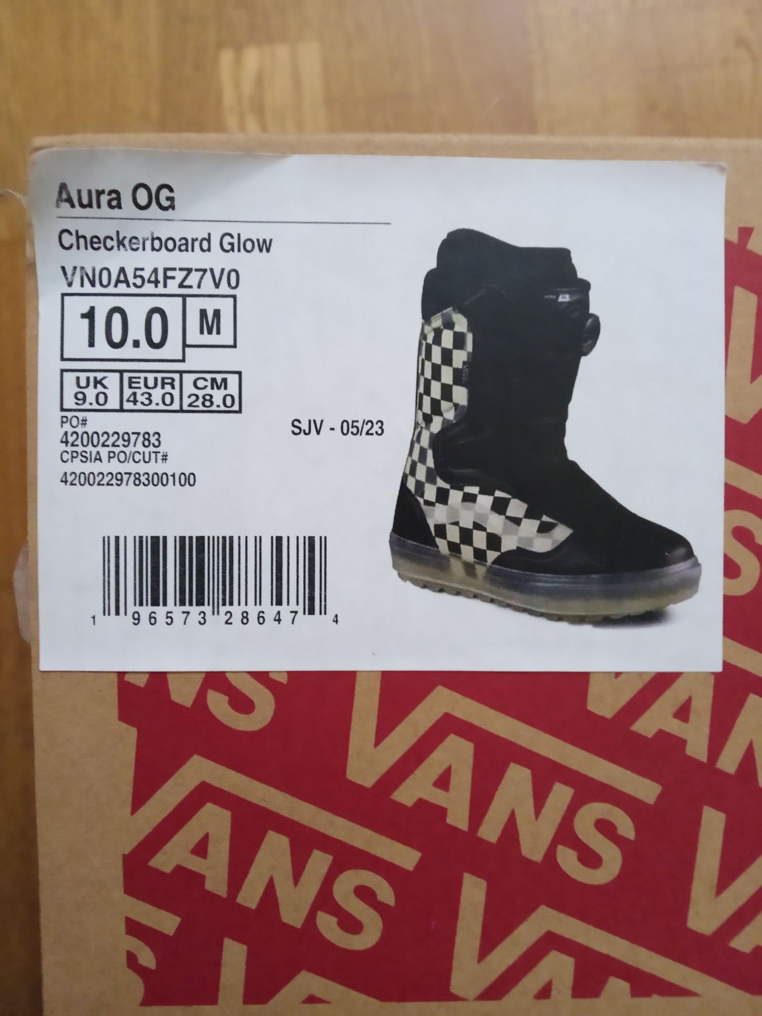 Vans snowboard обувь