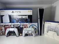 Новая PS5 с играми UFC5,MK1,FC24,GTA5, Spider-man2