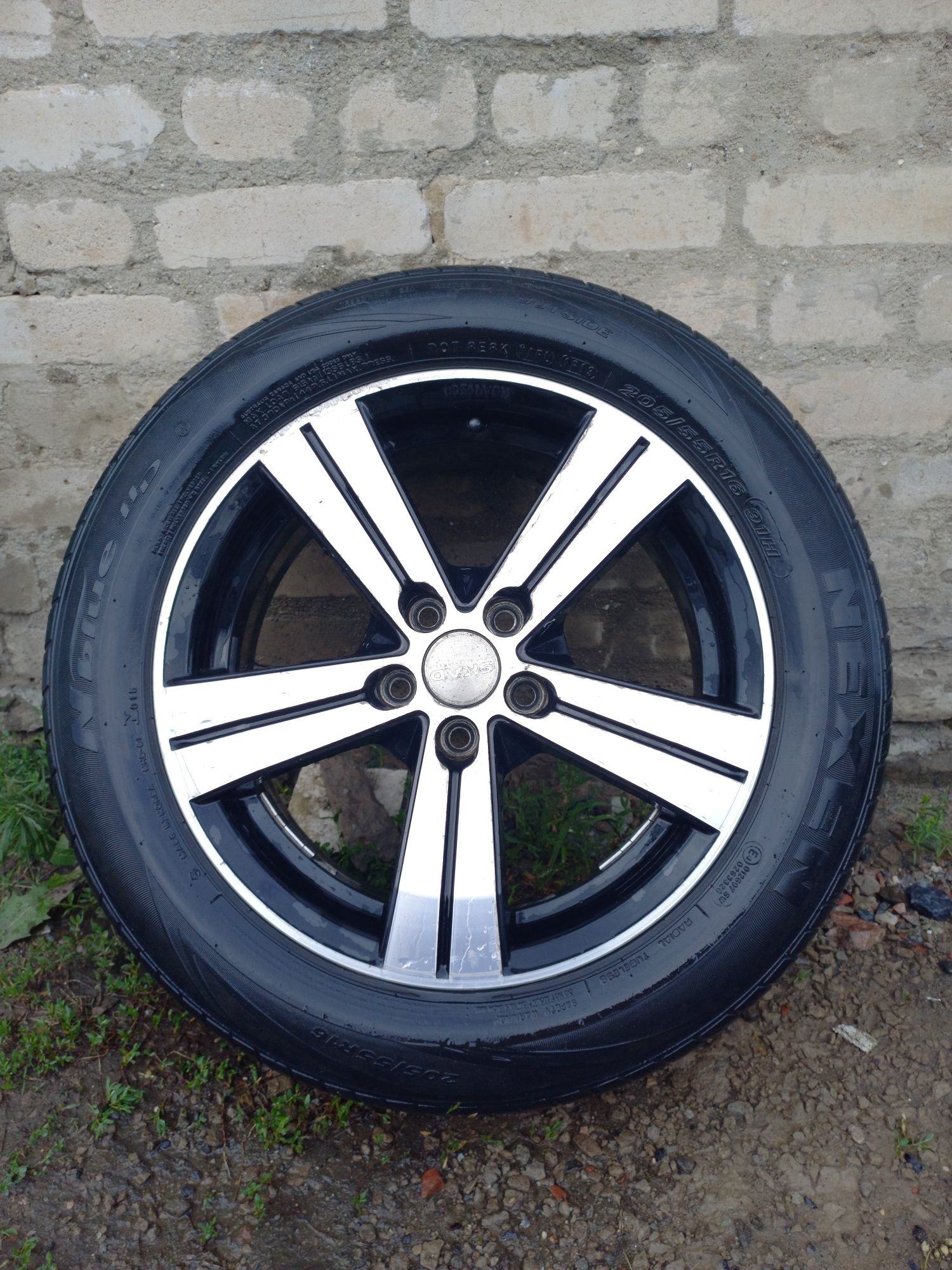 Диски с резиной r16, 5*100, ET38, 6,5j