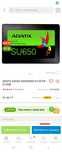 SSD ADATA SU650 480GB | Отличное состояние