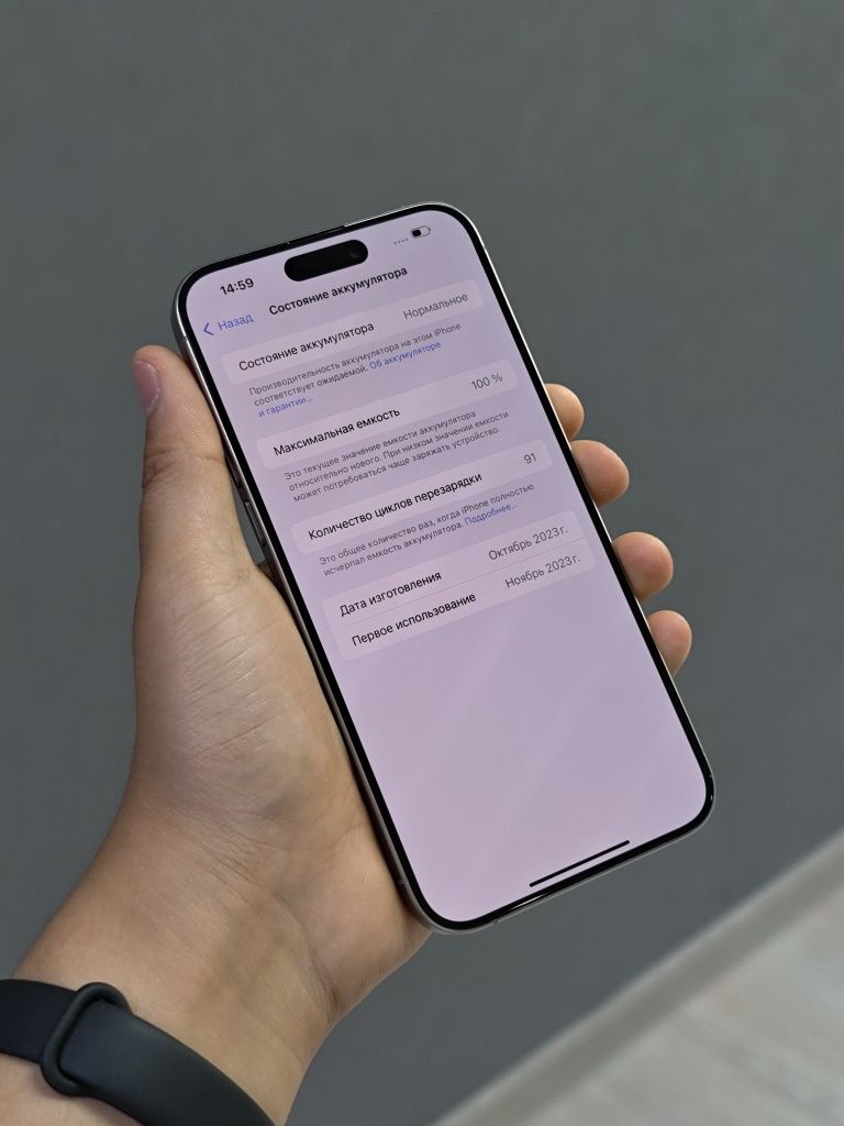 iPhone 15 Pro Max 256 GB АКБ 100% | Mobile Zone