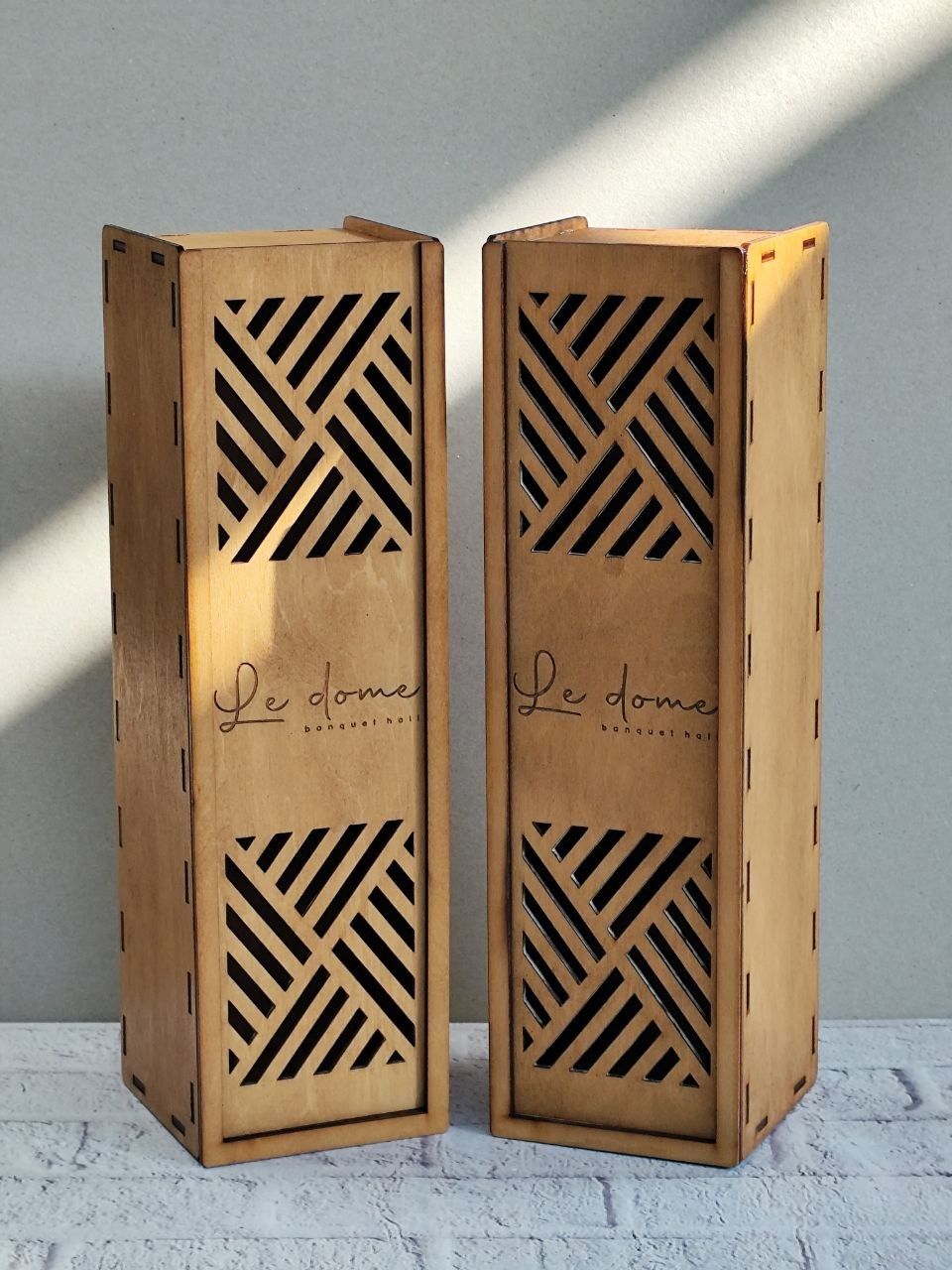 Коробки для вина из дерева