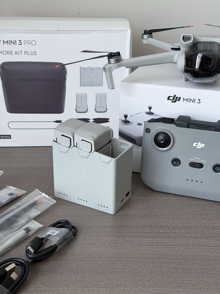 Дрон DJI MINI 3 (Fly more kit plus)