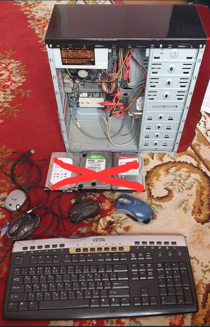 Продам комплект компьютер