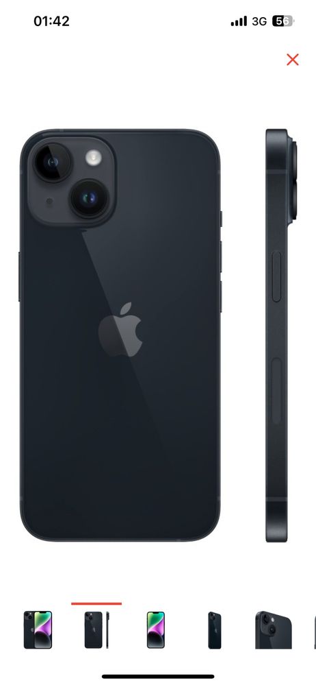 iPhone 14, 128GB черный