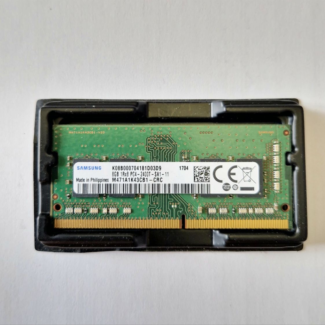8Gb DDR4 1Rx8 PC4-2400-SA1-11 SAMSUNG