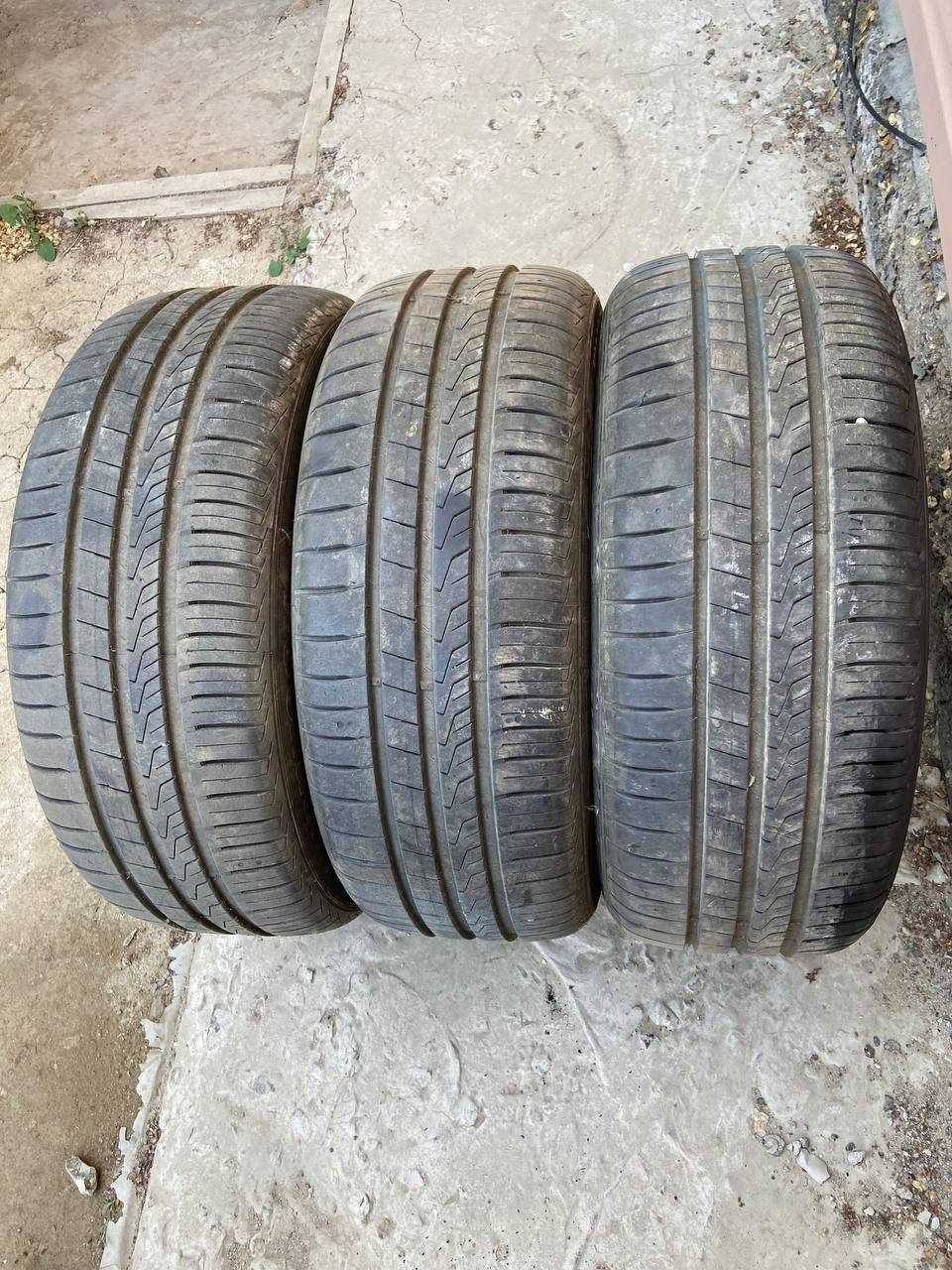 Продам летние шины Ханкок-3 шт, 205/55 R16