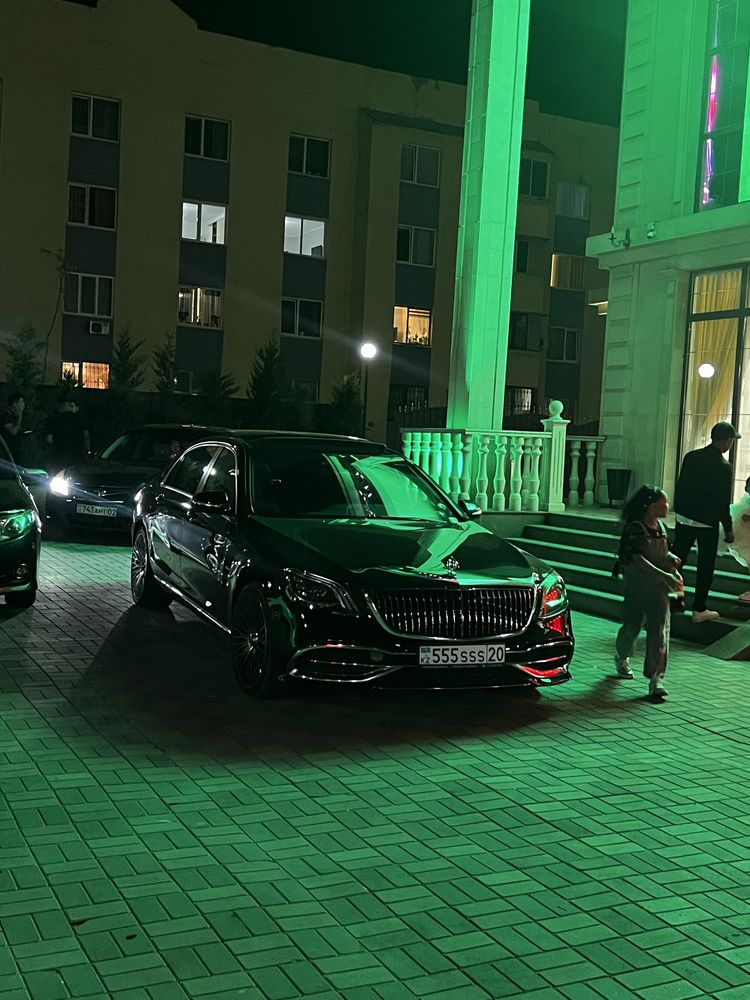 Кортеж аренда авто Майбах V class transfer