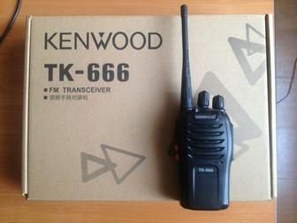 №1 KENWOOD TK-666 S. Рация в городе Шымкент. Гарантия 36 мес.АКЦИЯ