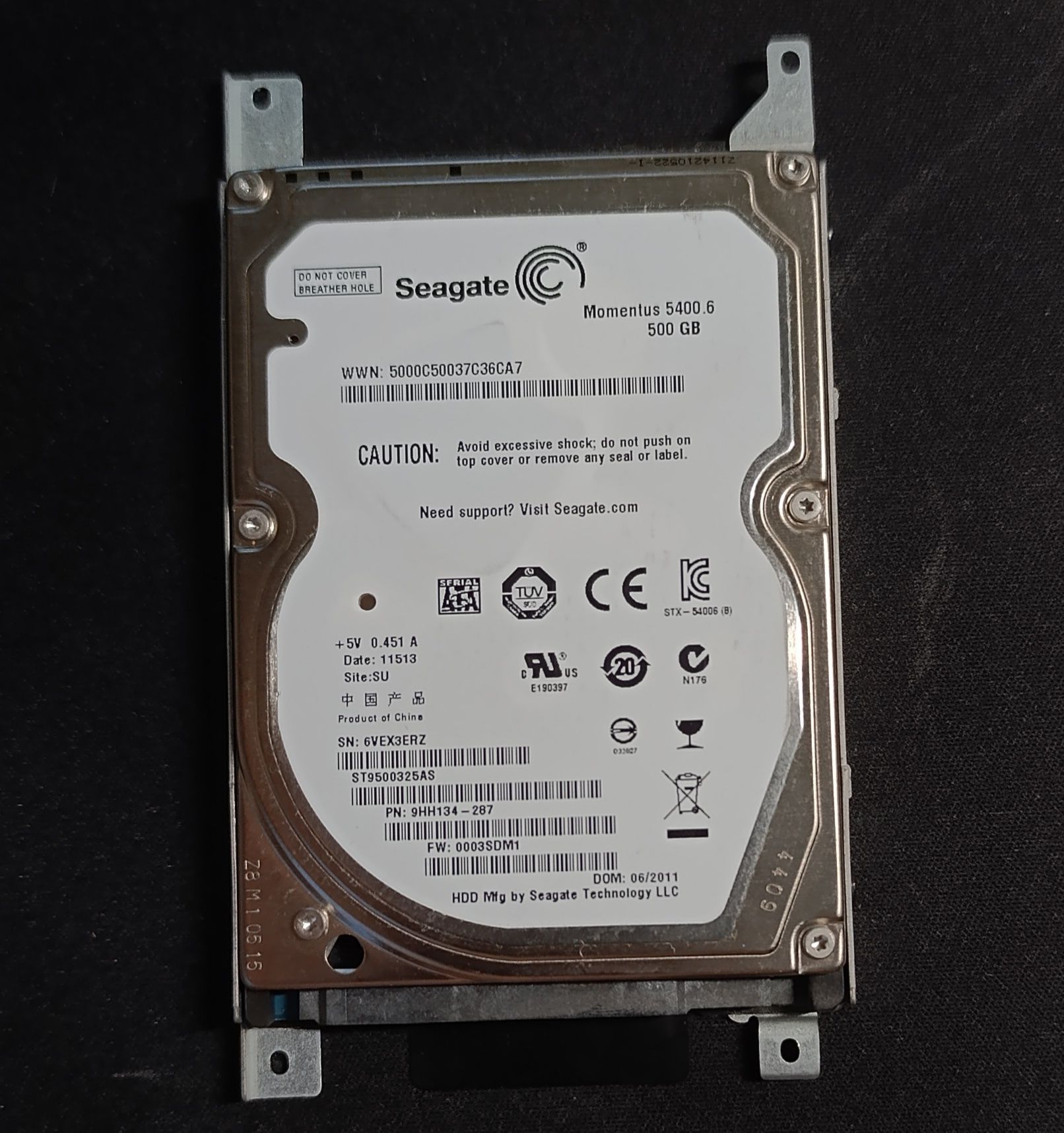Жесткий диск Seagate Momentus