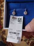 Продам Серги белое золото