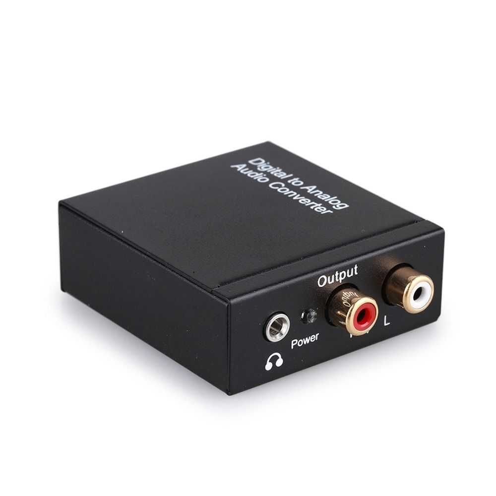Переходник S/PDIF TOSlink — RCA + 3.5 Jack (с усилителем)