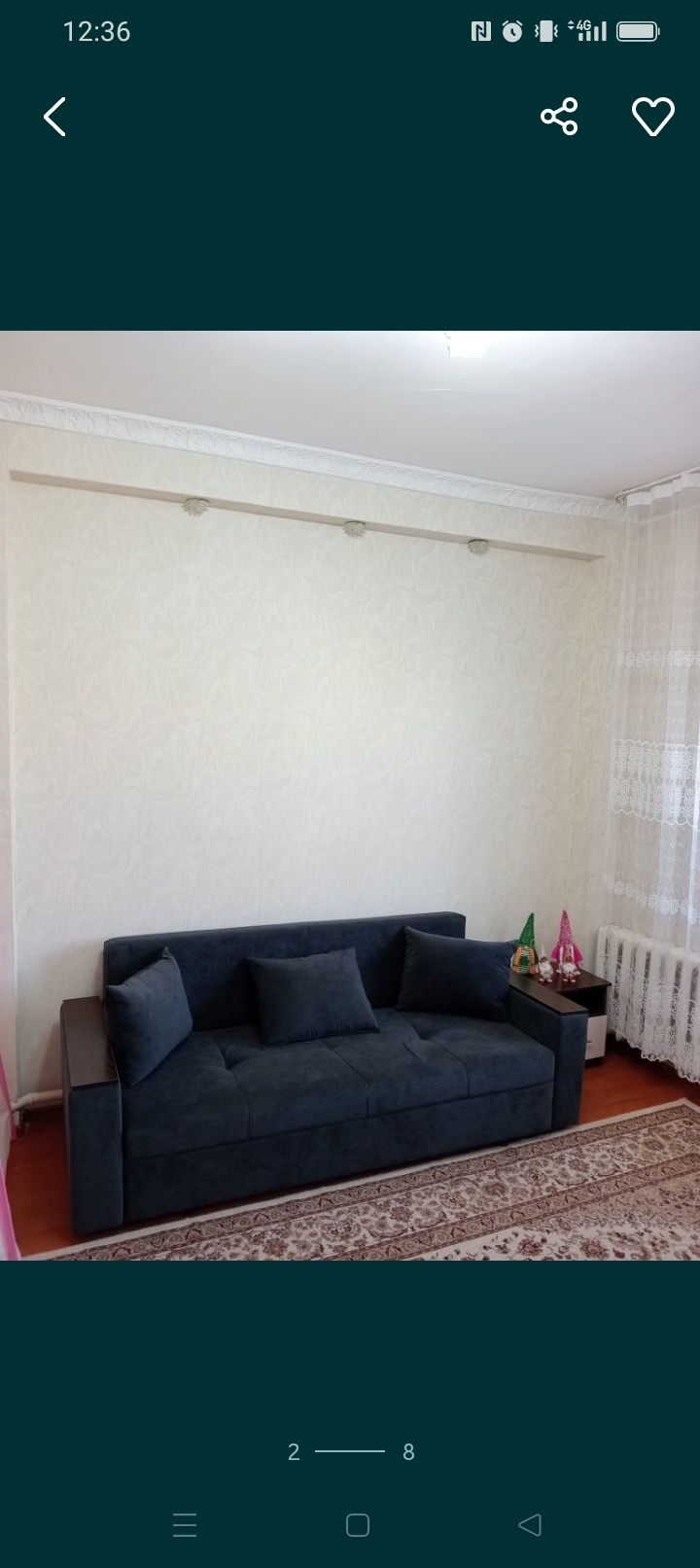 Продам квартиру двух комнат