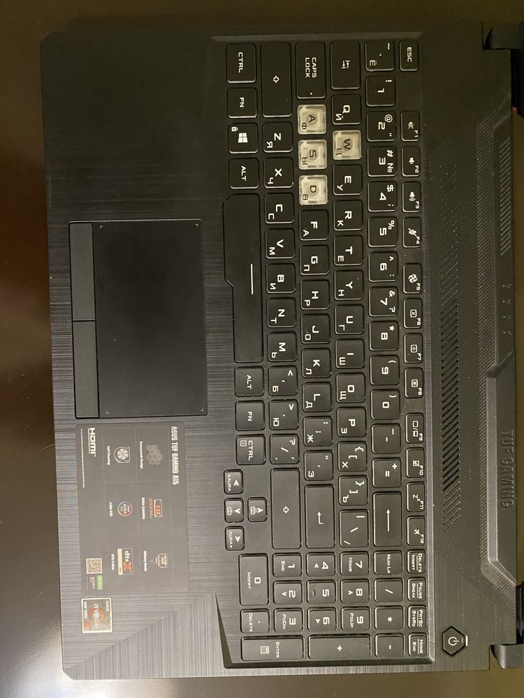 игровой ноутбук asus tuf A15