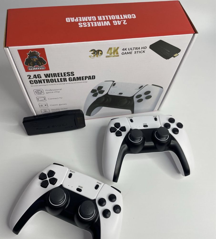 Game stick 4k игры приставка