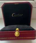 Золотое кольцо Cartier