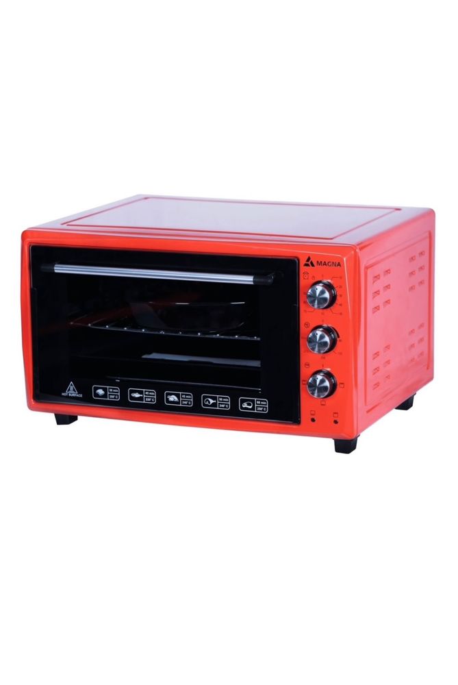 Настольная электропечь Magna MF3215-04RD/4 красный