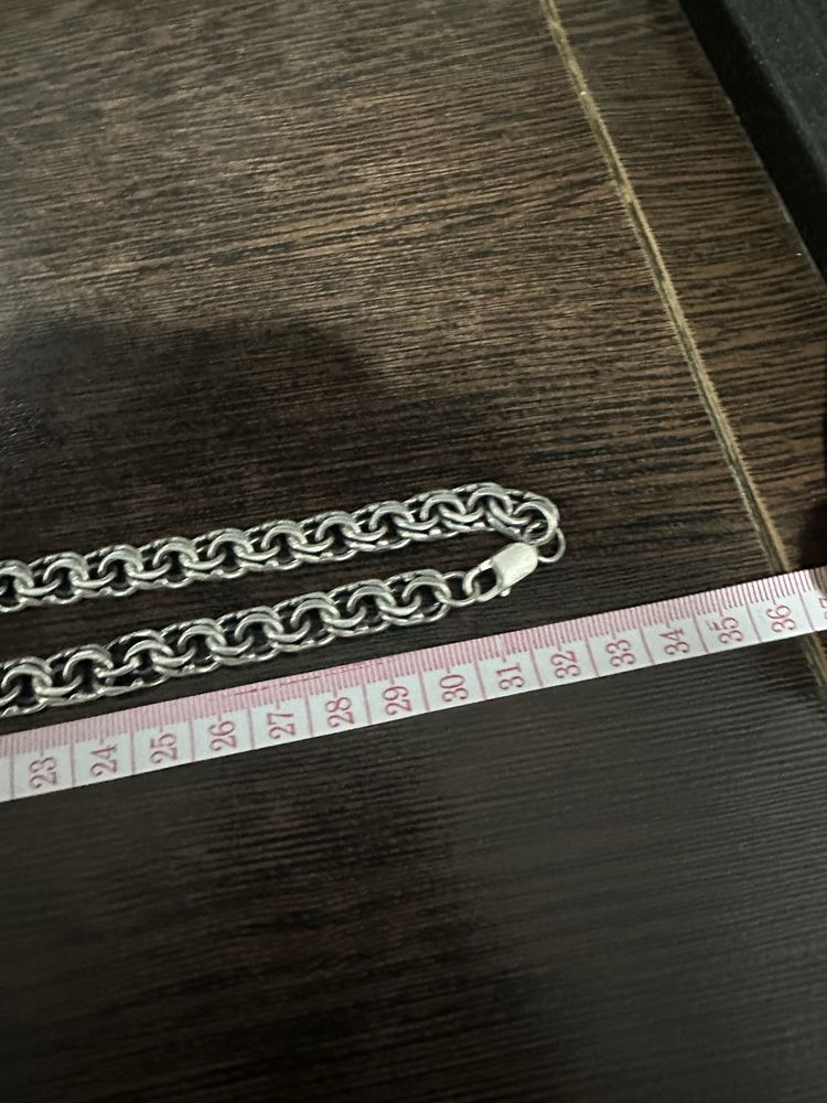 Продам серебряную цепь 109 грамм