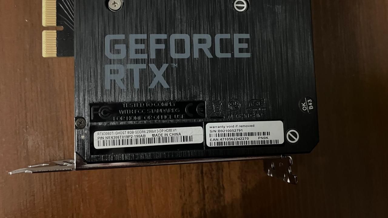 Gainward RTX 3060 Ti