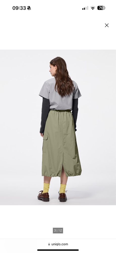 Женская юбка-карго Uniqlo