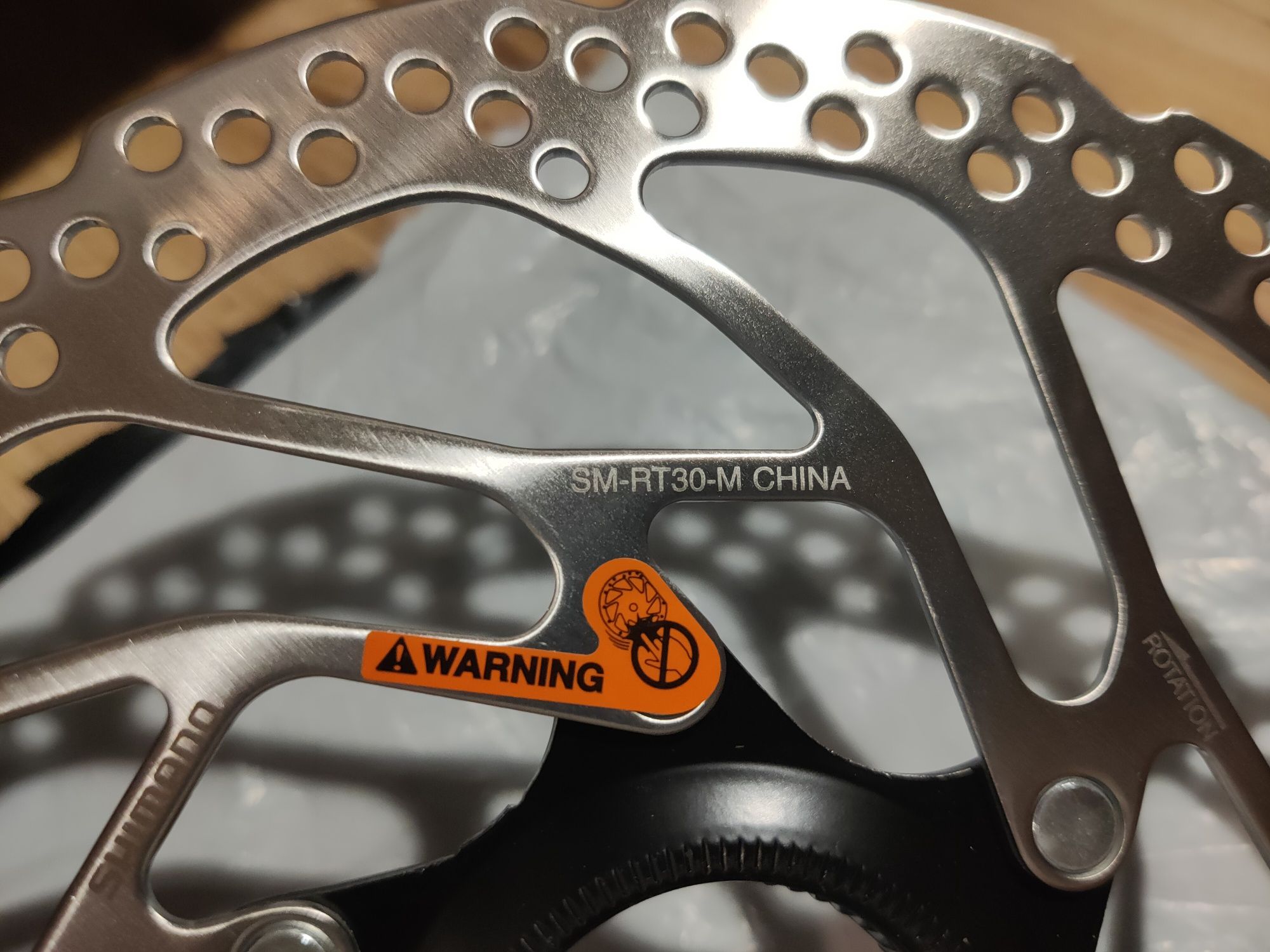 Новые ротора Shimano RT30 160 и 180мм.