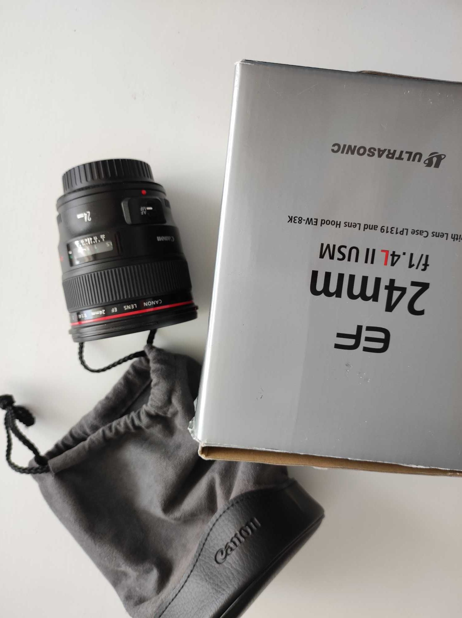 объектив Canon 24 mm 1.4