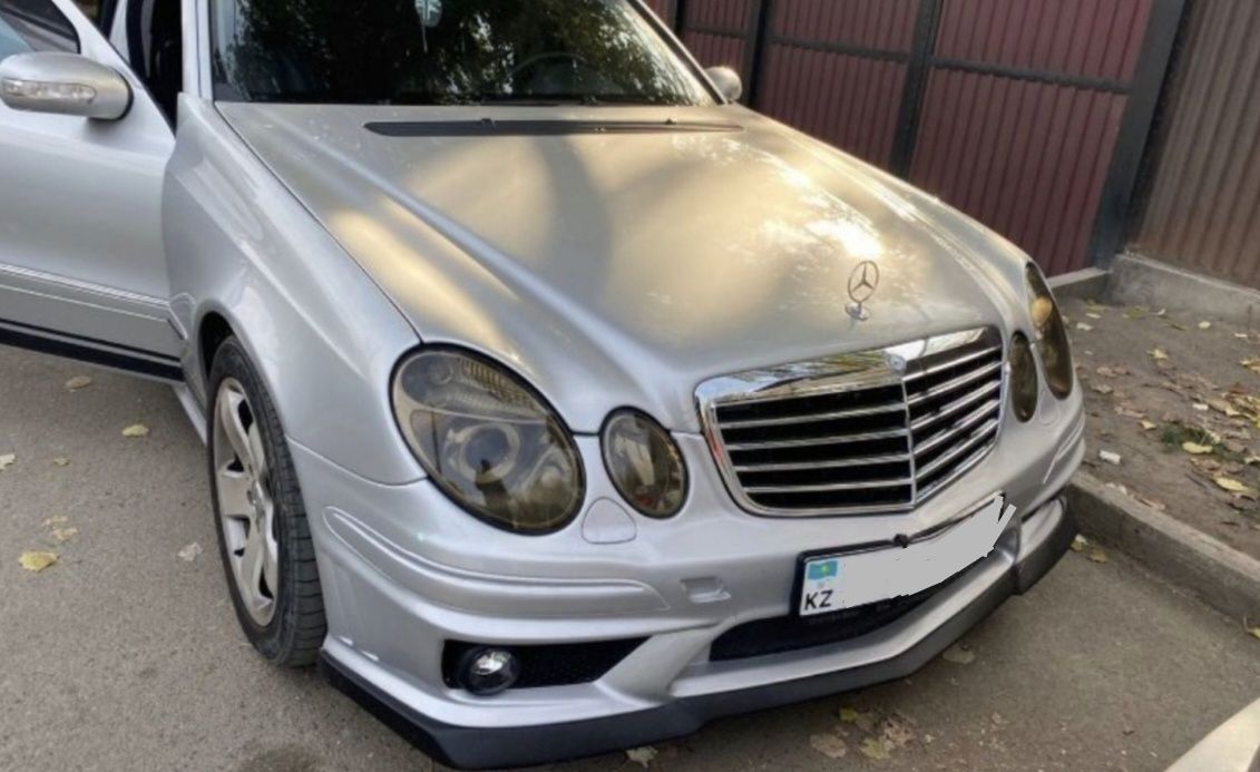 W211 W 211 Бампера, пороги, диффузор, губа...