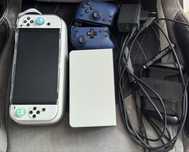 nintendo switch oled 64gb + 128