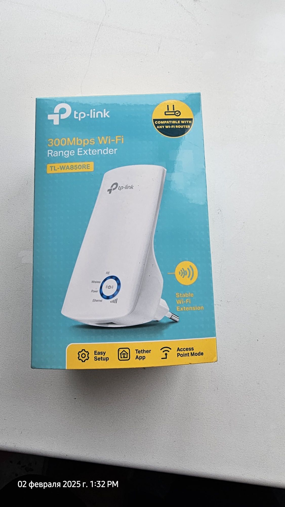 Усилитель сигнала Wi Fi TP-LINK WA 850RE