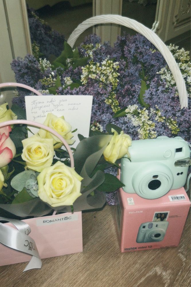 Instax mini 12,новый,бесплатно‼️‼️‼️‼️