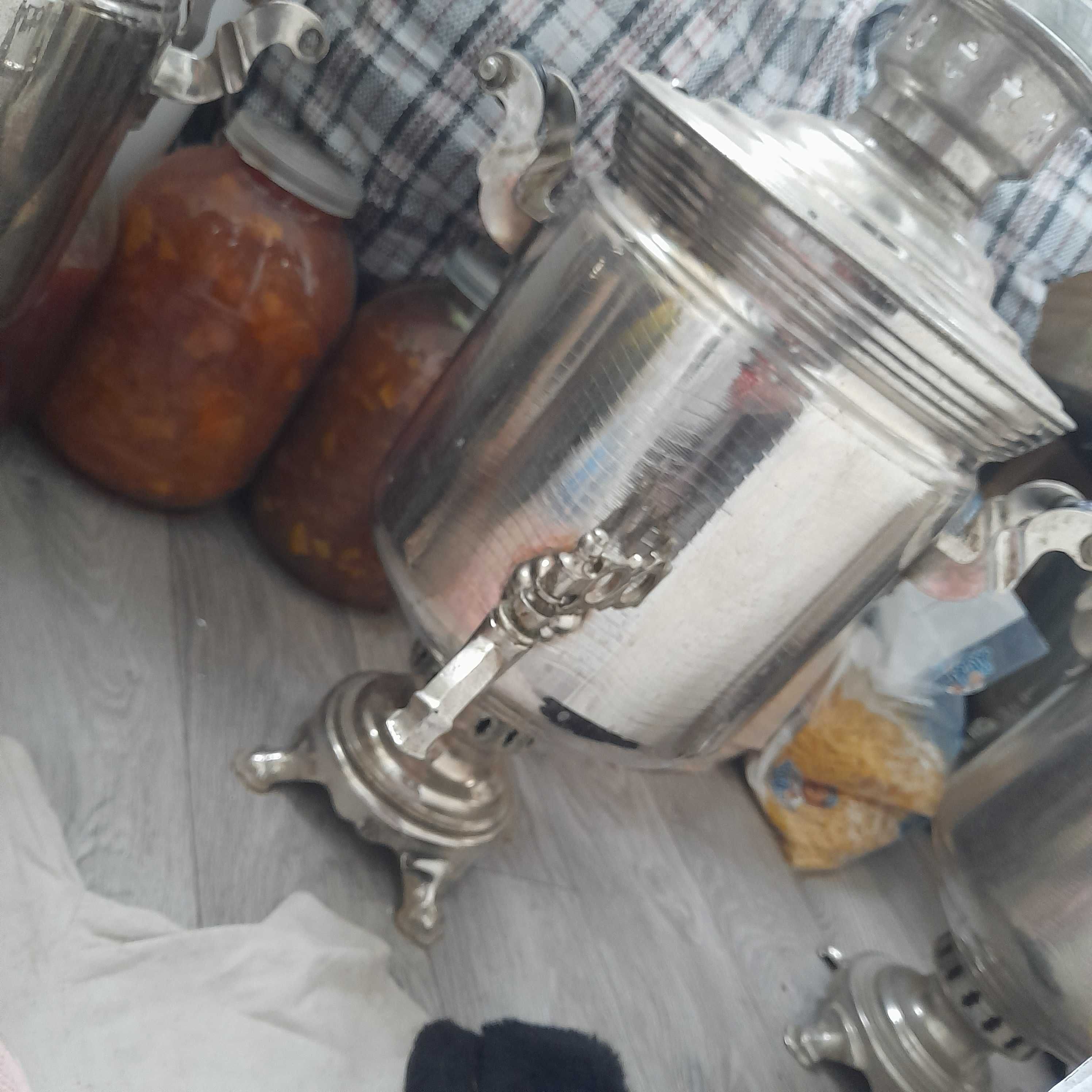 Самовары советские на дровах 5ти  и 7ми литровые