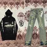 Hellstar Hoodie + Purple Brand Jeans
