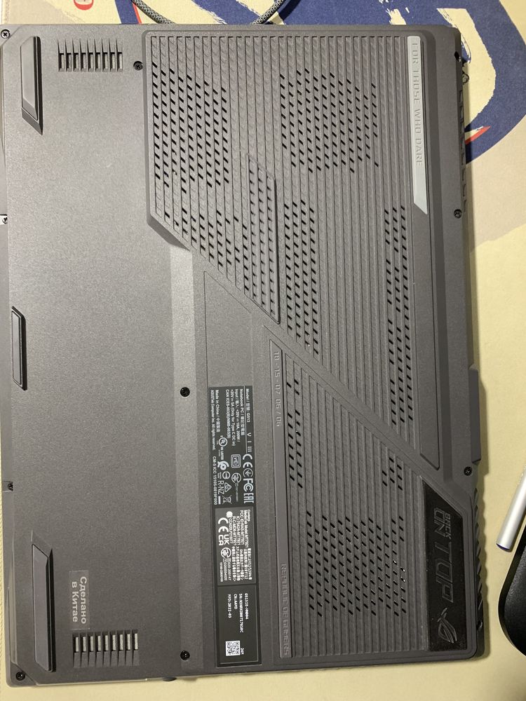 Ноутбук Asus Rog Strix G15 144Hz 3050Ti Ryzen 7 4800H ОЗУ 16 SSD 512
