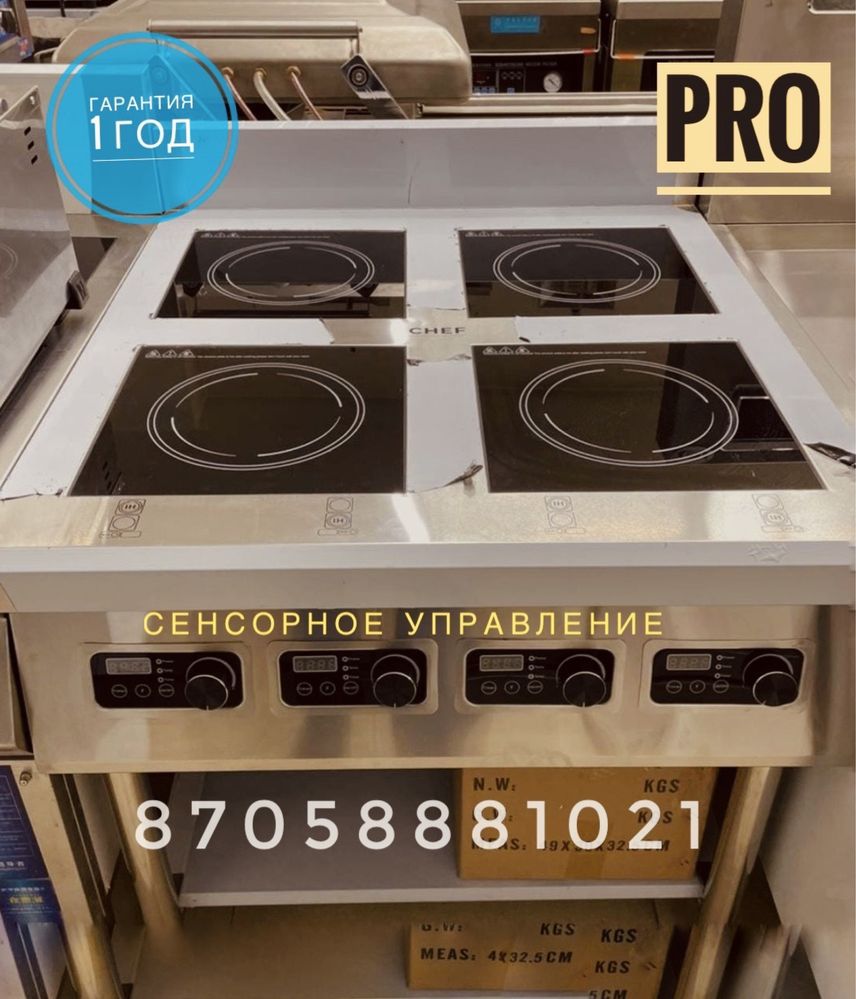 Индукционная плита-1,2,4,6 конфорочные.Плита индукционная разные