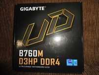 Матплата GIGABYTE B760M D3HP DDR4 - новая