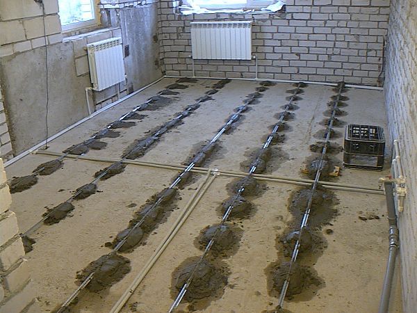 Штукатурка стен, стяжка, наливной пол