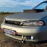 Решетка радиатора с ресницами Subaru Legacy BG/BD