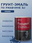 Краска серая,грунт эмаль 3 в 1 Расцвет . Краска серая ,грунтовка серая