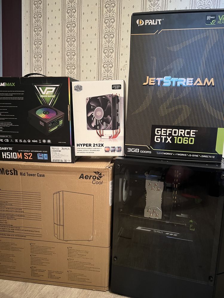 Компьютер Gtx-1060, i5.10400f