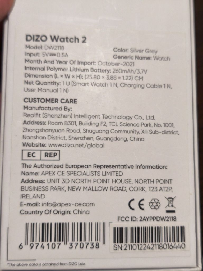 Dizo Watch 2 в хорошем состоянии