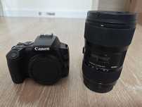 Canon eos 250d с объективом sigma af 18-35