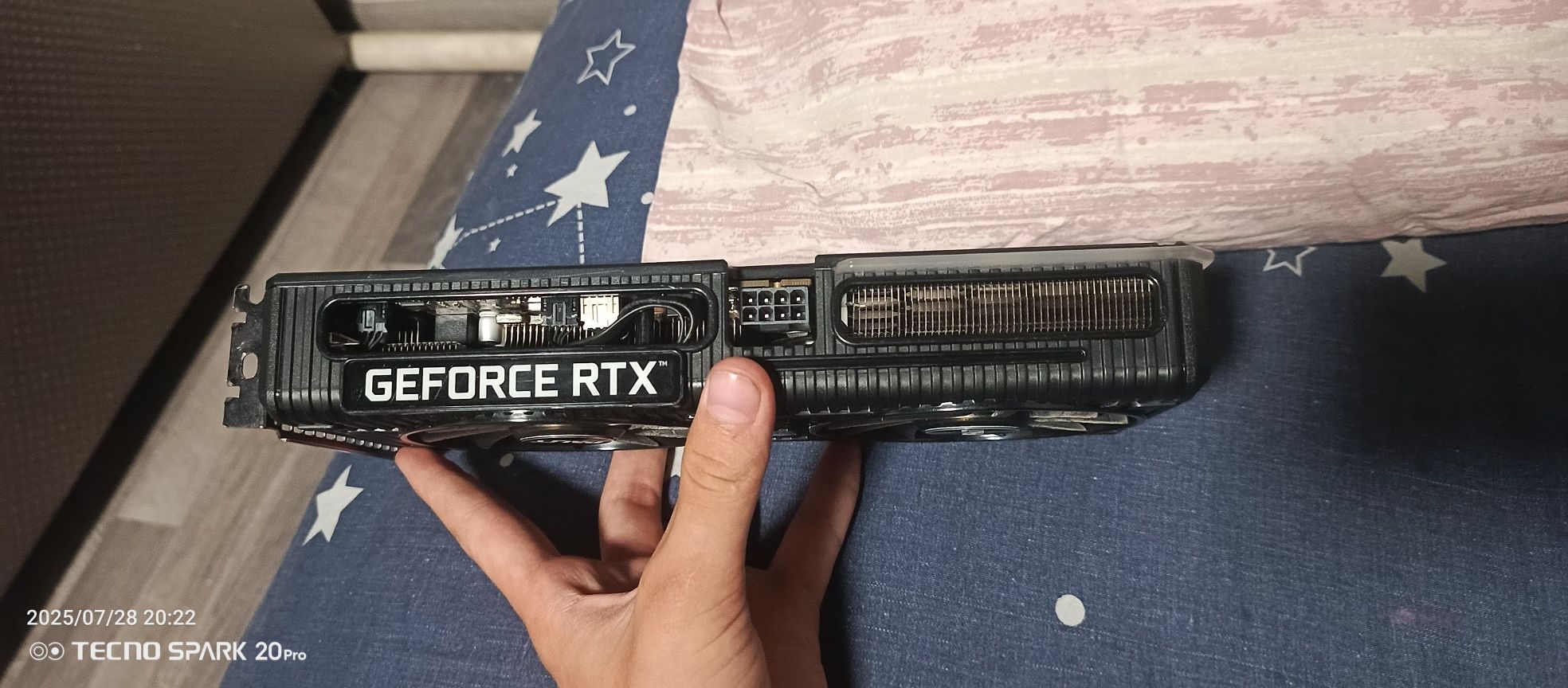 Видеокарта RTX3060ti от palit dual  8gb