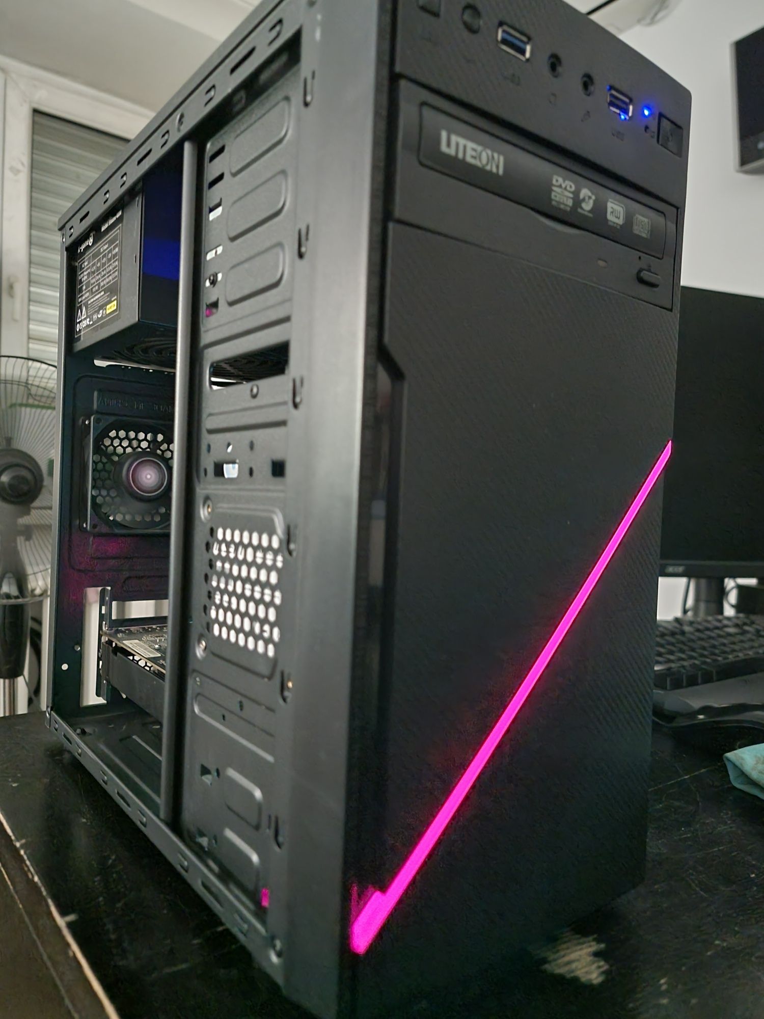 Игровой Core™ i3-8100/ DDR4-16GB/ GTX-1060 6GB/ SSD 256GB