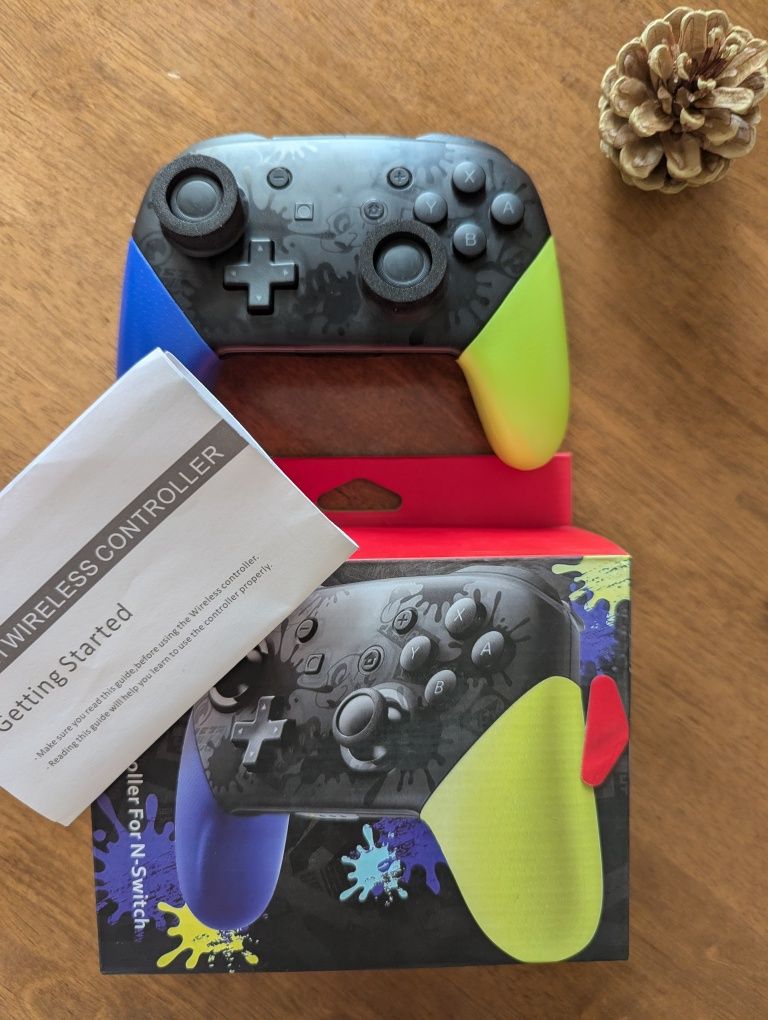 Pro controller Splatoon edition новый