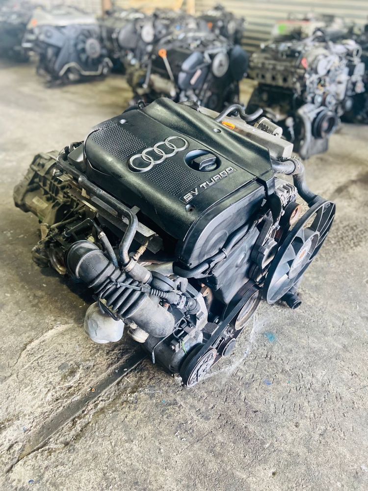 Контрактный двигатель Audi A4, A6. Passat B5 1.8 turbo AEB. Из Швейцар