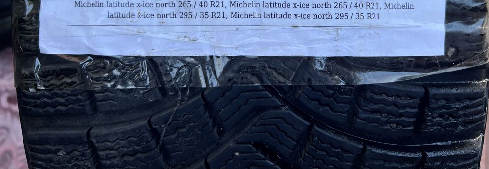 Michelin 265/40/R21, 295/35/R21
