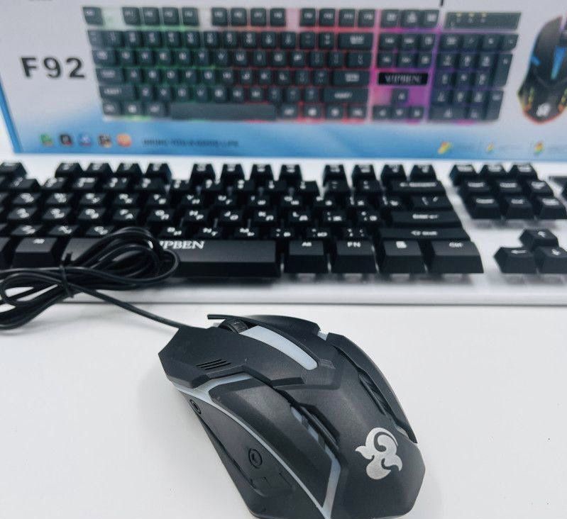 Игровая клавиатура Клавиатура с подсветкой+мышка